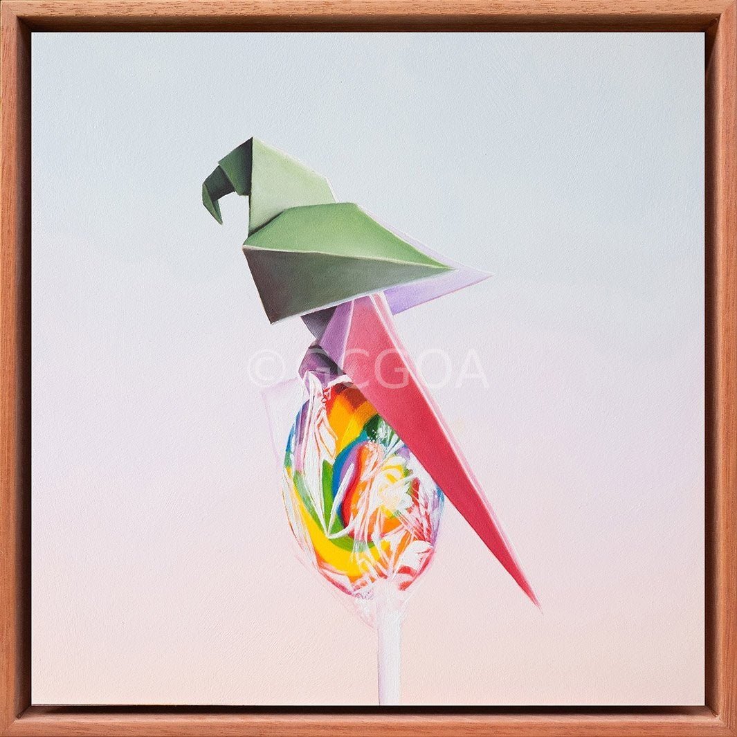 Sugar Pop Perch - Original Art - Gold Coast Gallery Of ArtSarah Park