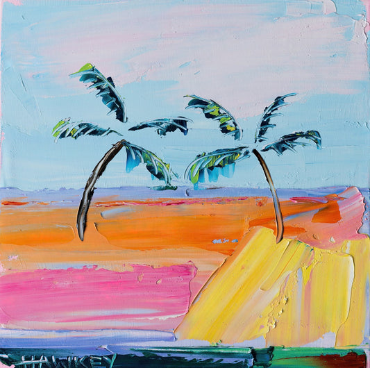 Summer Beach - Fine Art Print - Gold Coast Gallery Of ArtAngela Hawkey