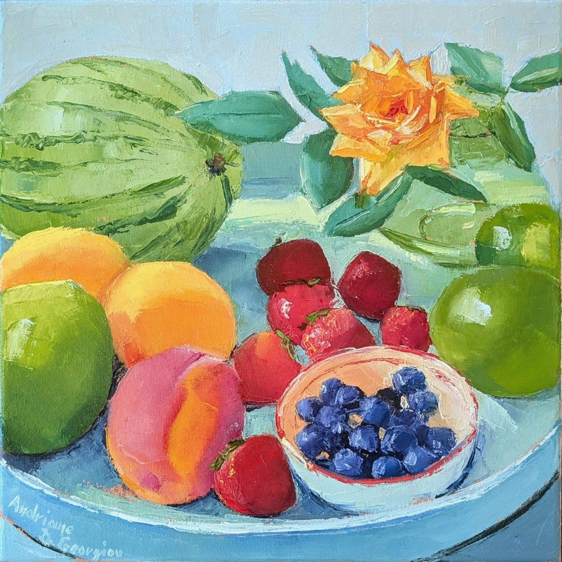 Summer Fruit - Gold Coast Gallery Of ArtAndriane Georgiou