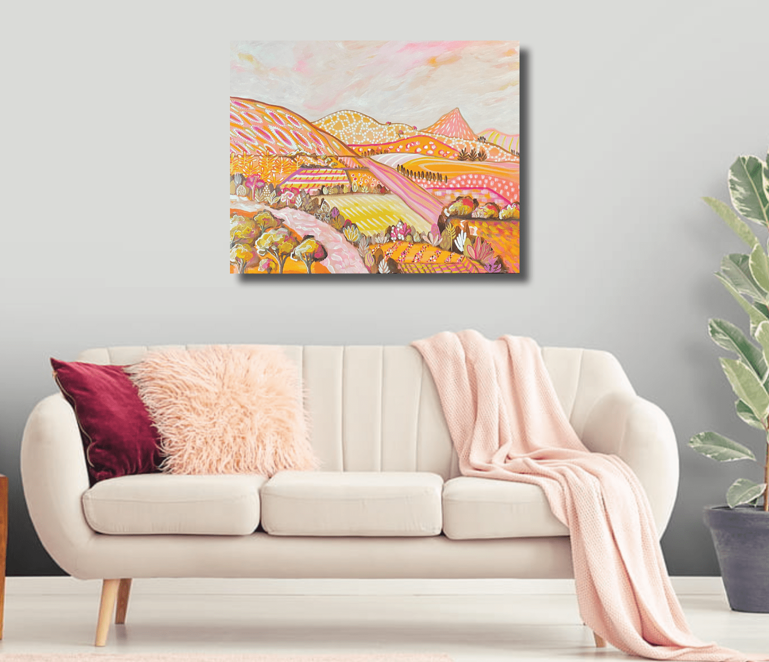 Summer Haze - Original Art - Landscape Art - Gold Coast Gallery Of ArtDaniela Fowler Art