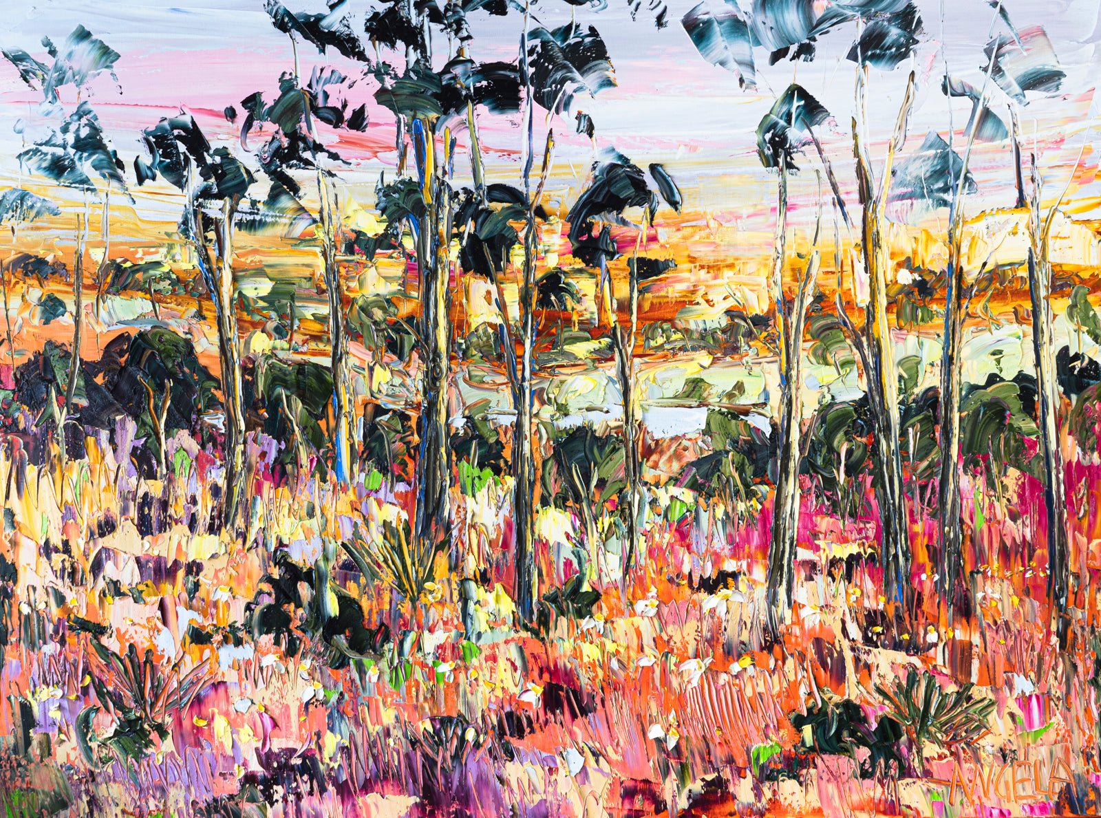 Summer Heat - Original Art - Gold Coast Gallery Of ArtAngela Hawkey