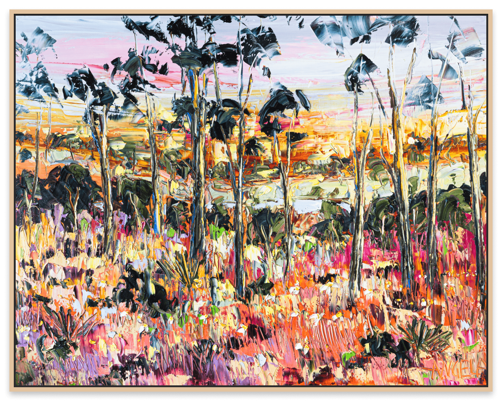 Summer Heat - Original Art - Gold Coast Gallery Of ArtAngela Hawkey
