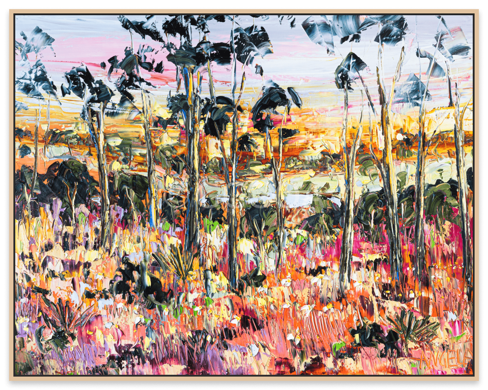 Summer Heat - Original Art - Gold Coast Gallery Of ArtAngela Hawkey