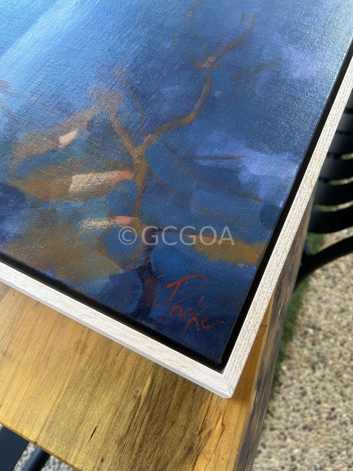 Summer Leaves on the Slope - Original Art - Gold Coast Gallery Of ArtDeb Parker Artist
