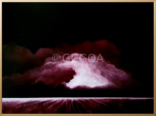 Summer Lightning Storm - Original Art - Gold Coast Gallery Of ArtLucinda Leveille