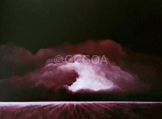 Summer Lightning Storm - Original Art - Gold Coast Gallery Of ArtLucinda Leveille