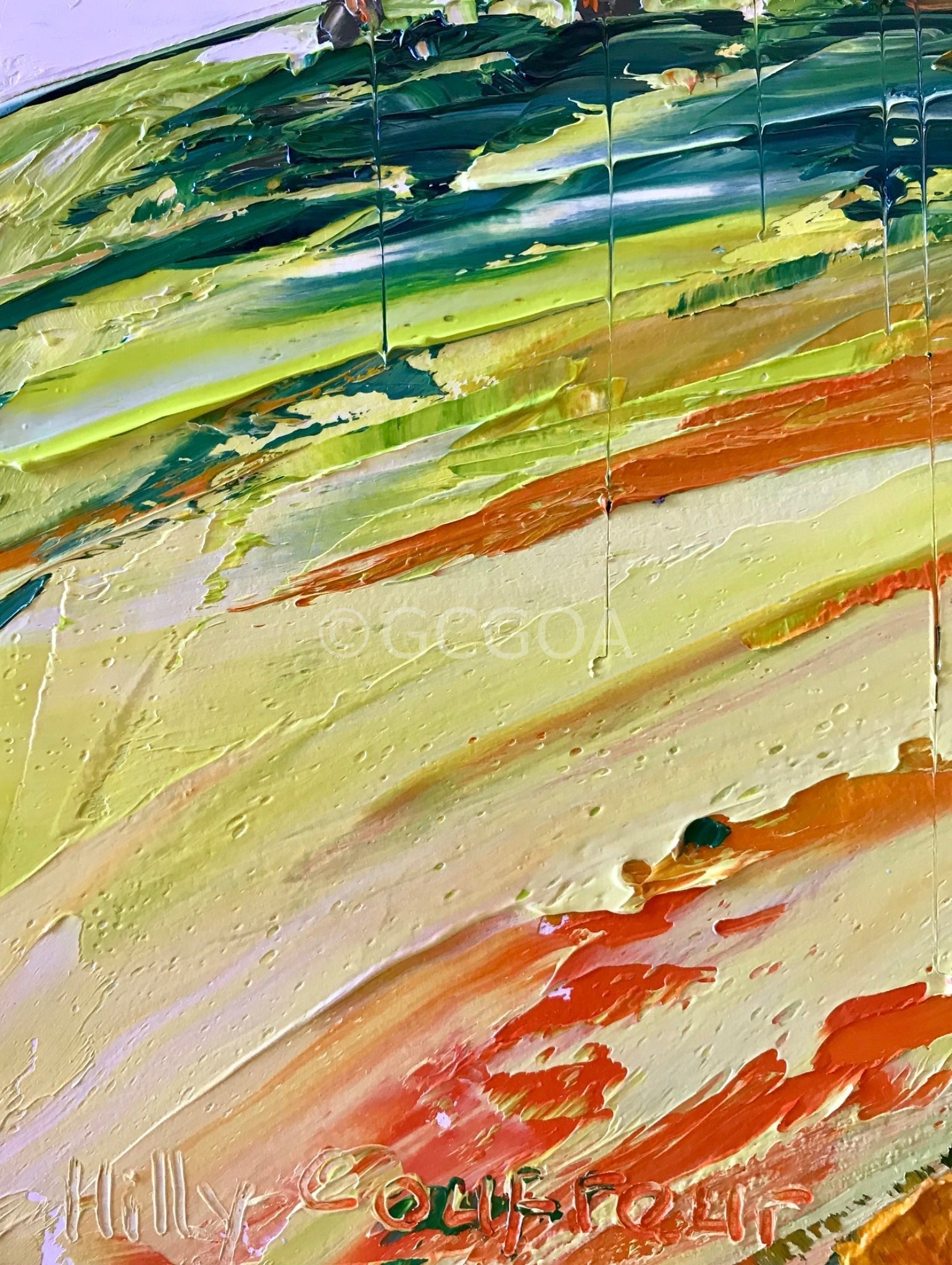 Summer on our Farm 8 - Plein Air - Gold Coast Gallery Of ArtHilly Coufreur