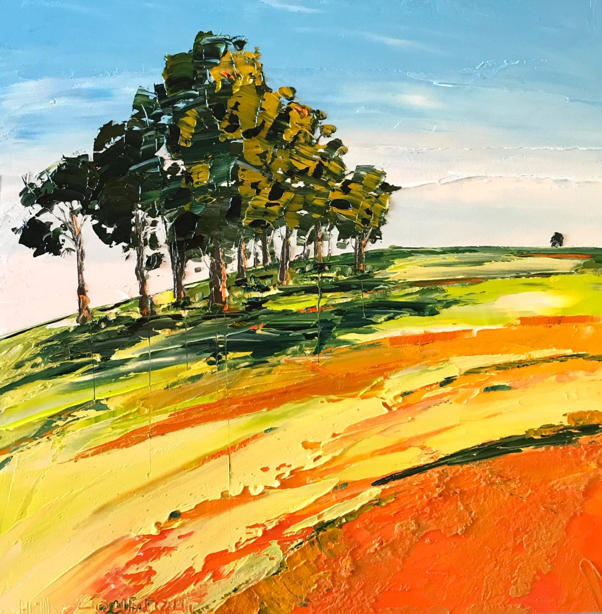 Summer on our Farm 8 - Plein Air - Gold Coast Gallery Of ArtHilly Coufreur