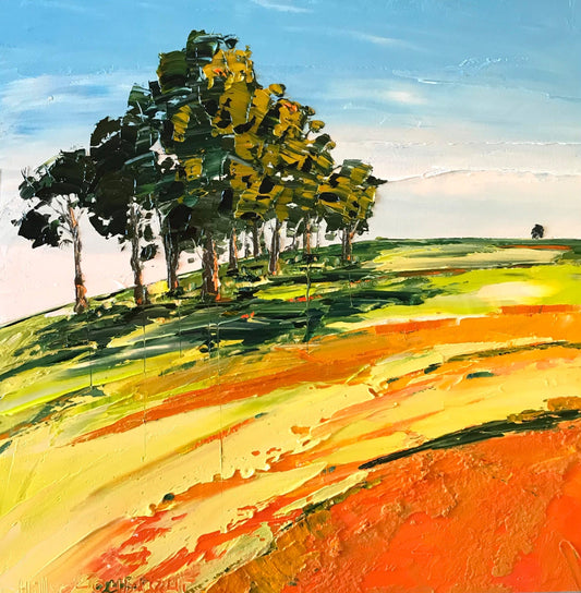 Summer on our Farm 8 - Plein Air - Gold Coast Gallery Of ArtHilly Coufreur
