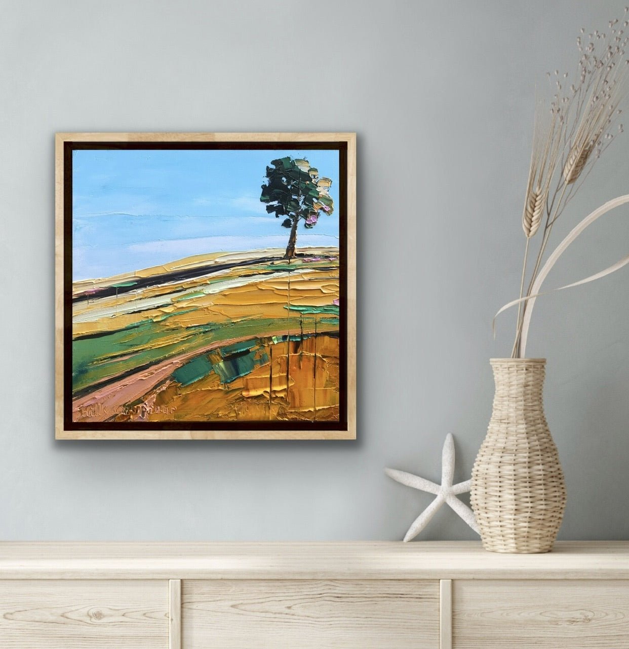 Summer on our Farm - Plein Air - Gold Coast Gallery Of ArtHilly Coufreur