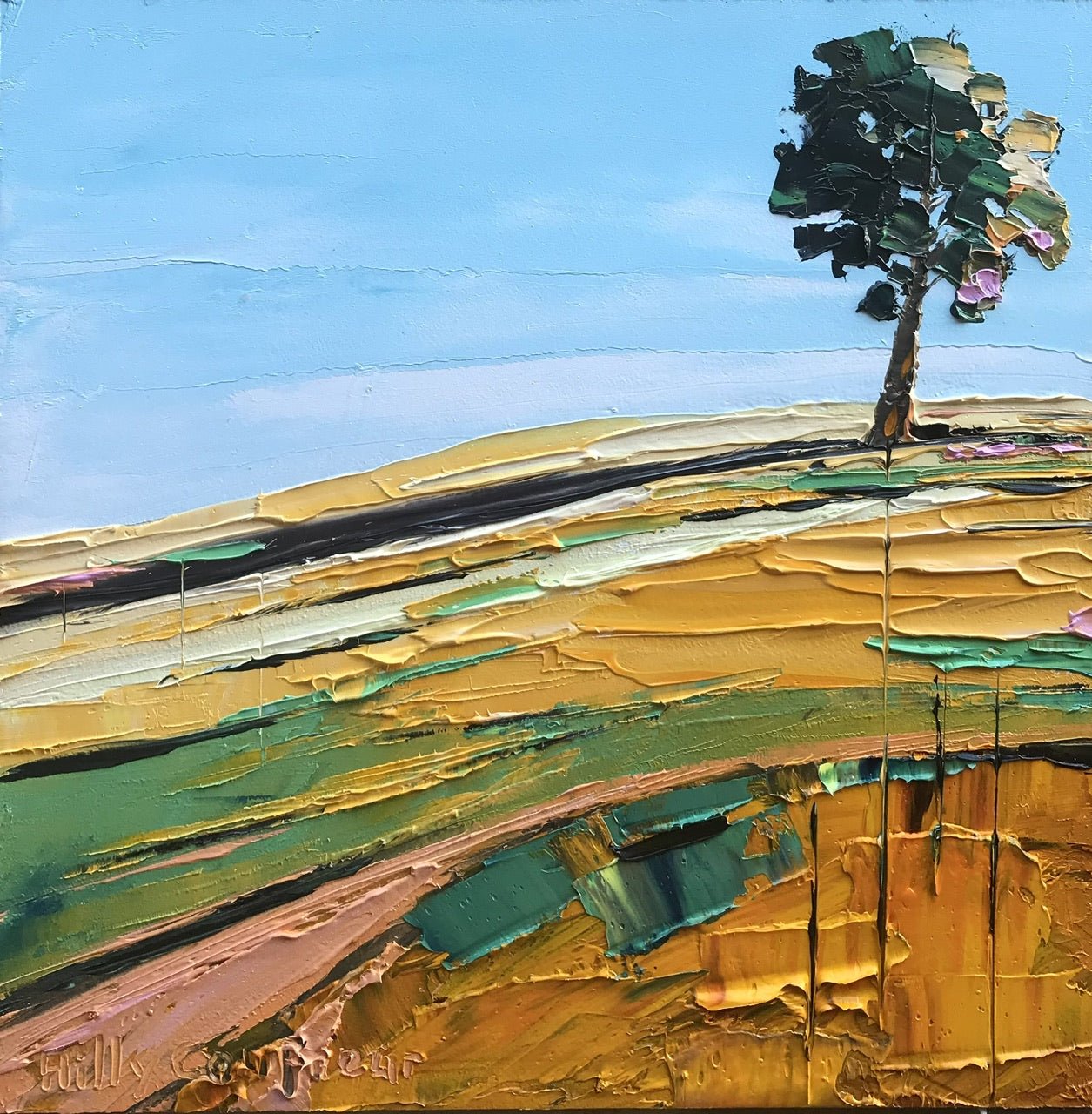 Summer on our Farm - Plein Air - Gold Coast Gallery Of ArtHilly Coufreur