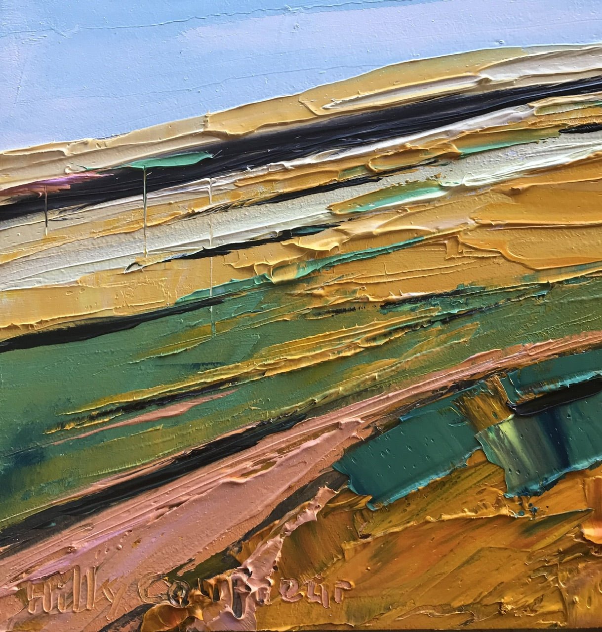 Summer on our Farm - Plein Air - Gold Coast Gallery Of ArtHilly Coufreur