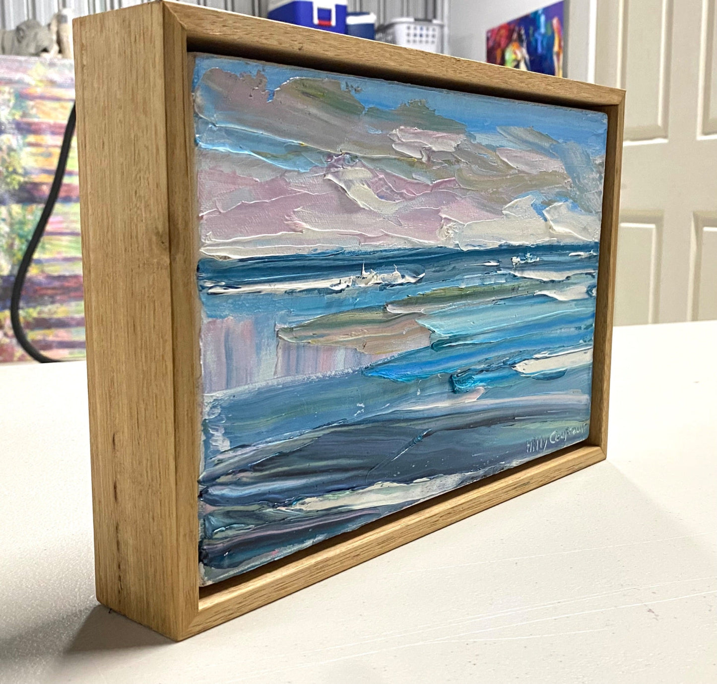 Summer on the Beach - Plein Air - Gold Coast Gallery Of ArtHilly Coufreur