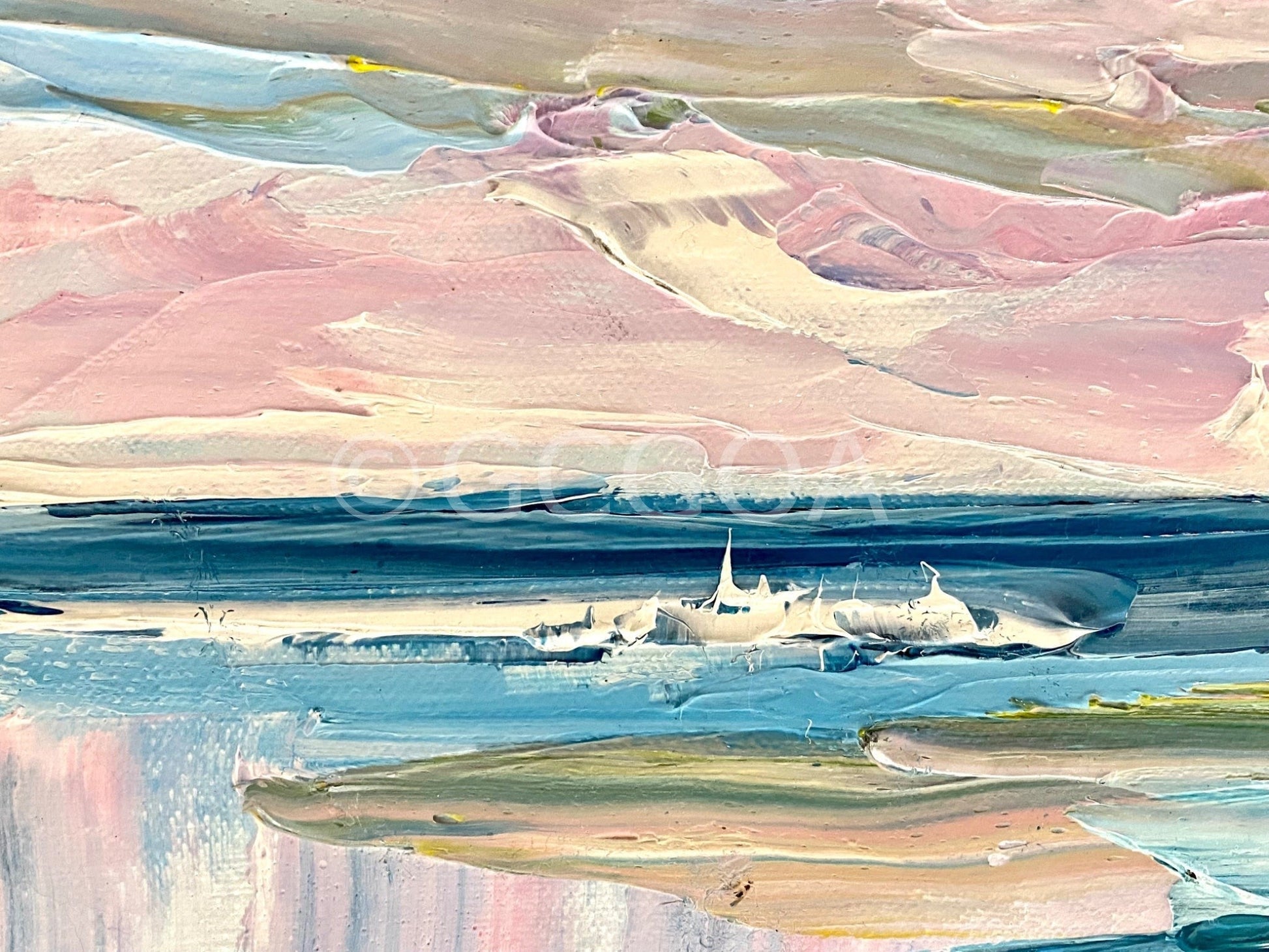 Summer on the Beach - Plein Air - Gold Coast Gallery Of ArtHilly Coufreur