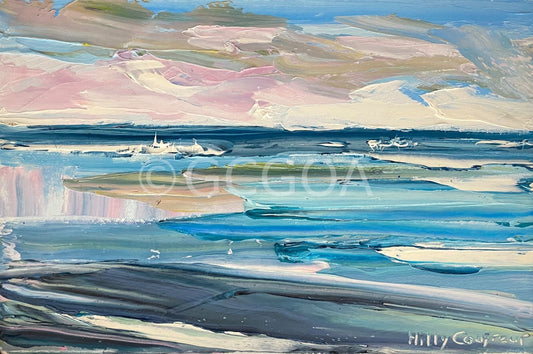 Summer on the Beach - Plein Air - Gold Coast Gallery Of ArtHilly Coufreur