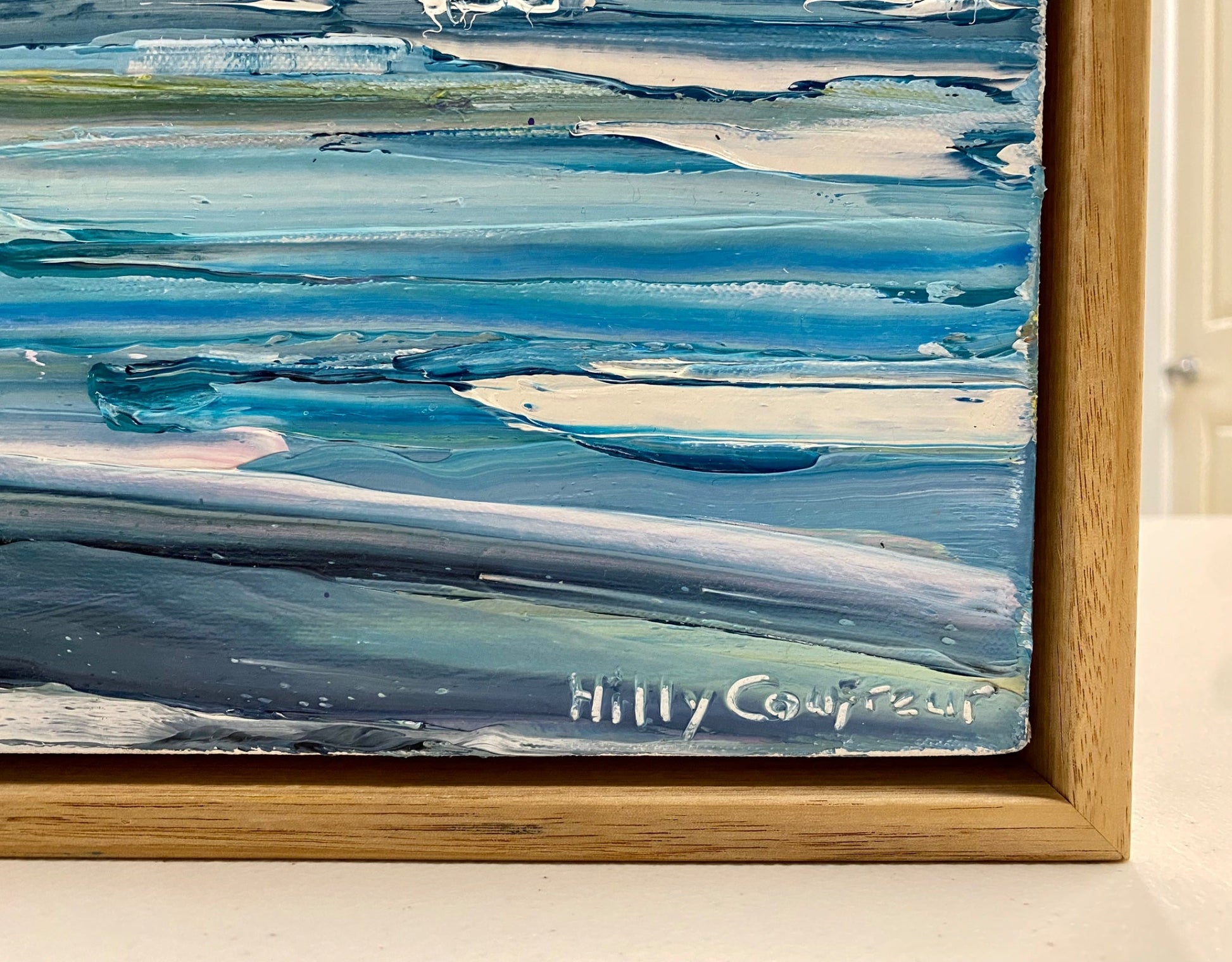 Summer on the Beach - Plein Air - Gold Coast Gallery Of ArtHilly Coufreur