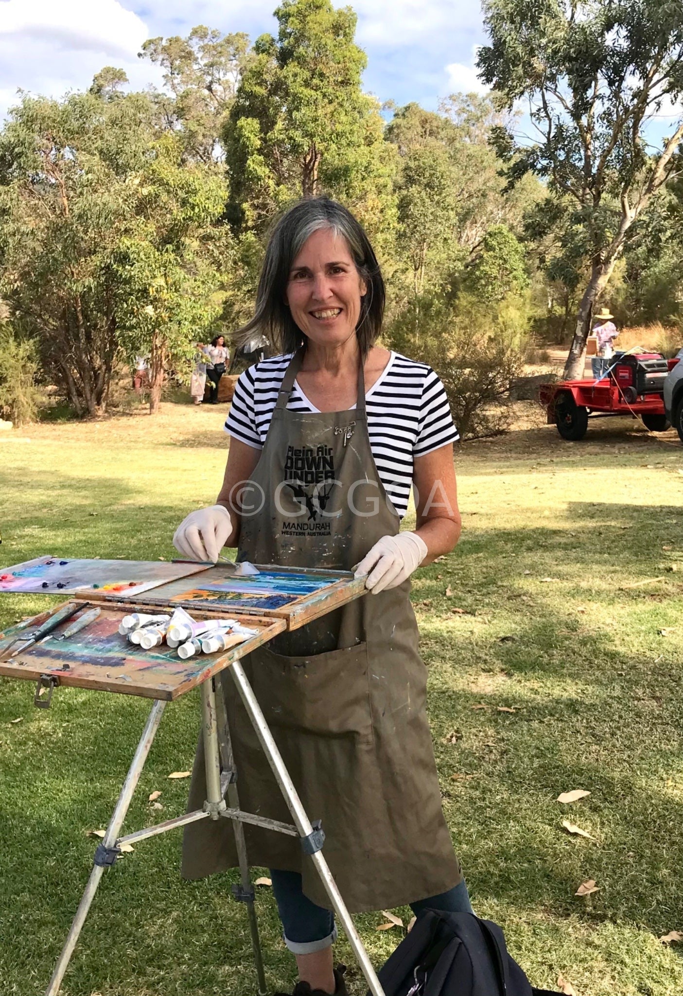 Summer on the Lake 6 - Plein Air - Gold Coast Gallery Of ArtHilly Coufreur