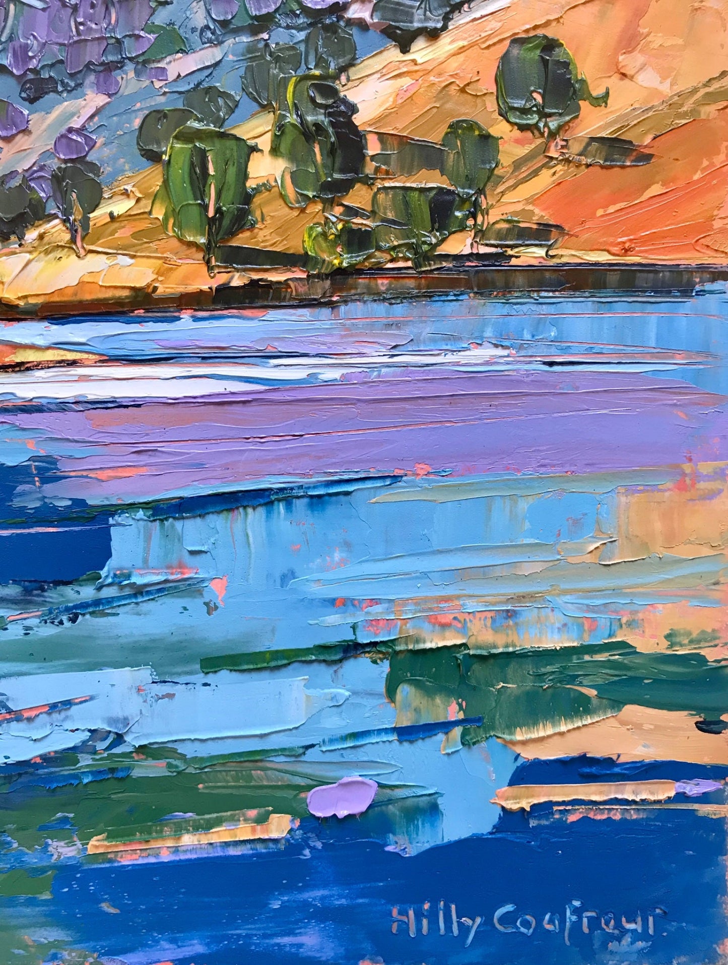 Summer on the Lake 6 - Plein Air - Gold Coast Gallery Of ArtHilly Coufreur