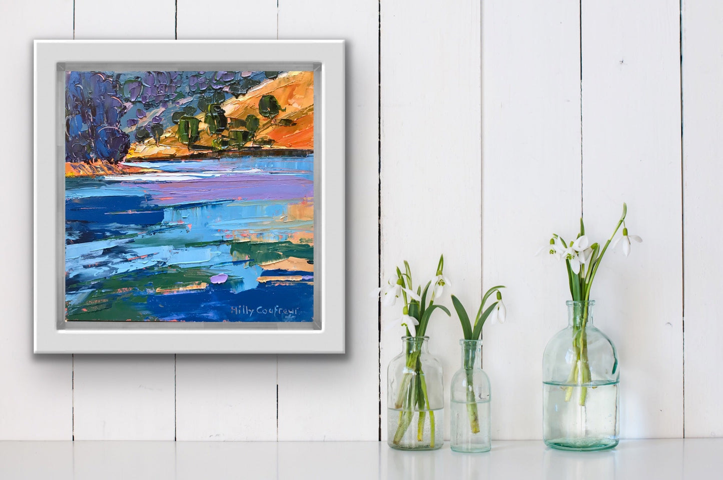 Summer on the Lake 6 - Plein Air - Gold Coast Gallery Of ArtHilly Coufreur