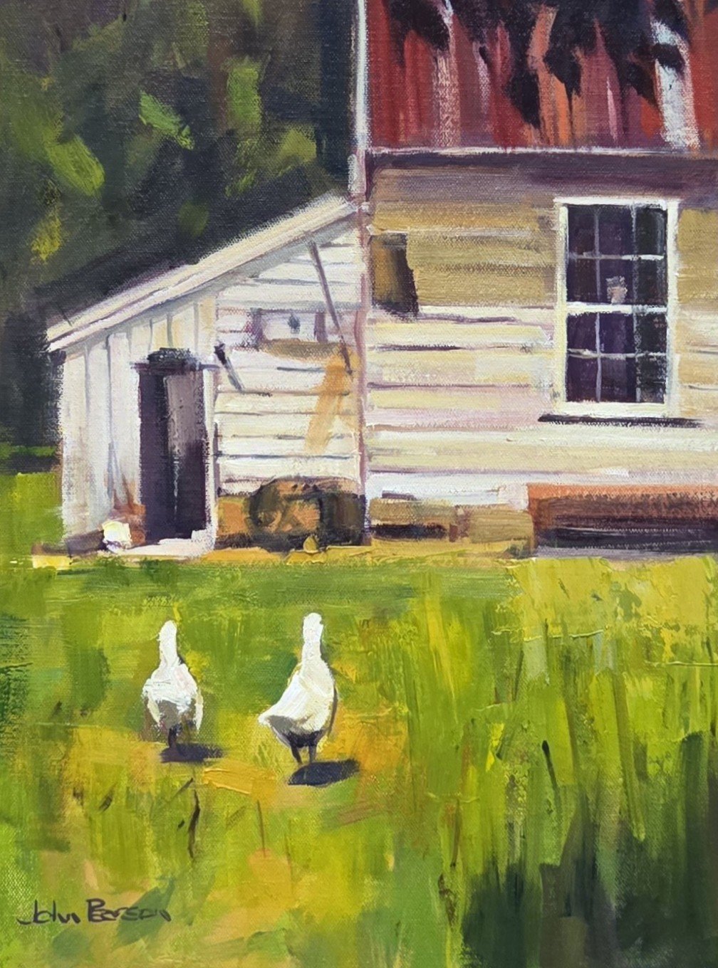 Sunday Afternoon - Gold Coast Gallery Of ArtJohn G Pearson