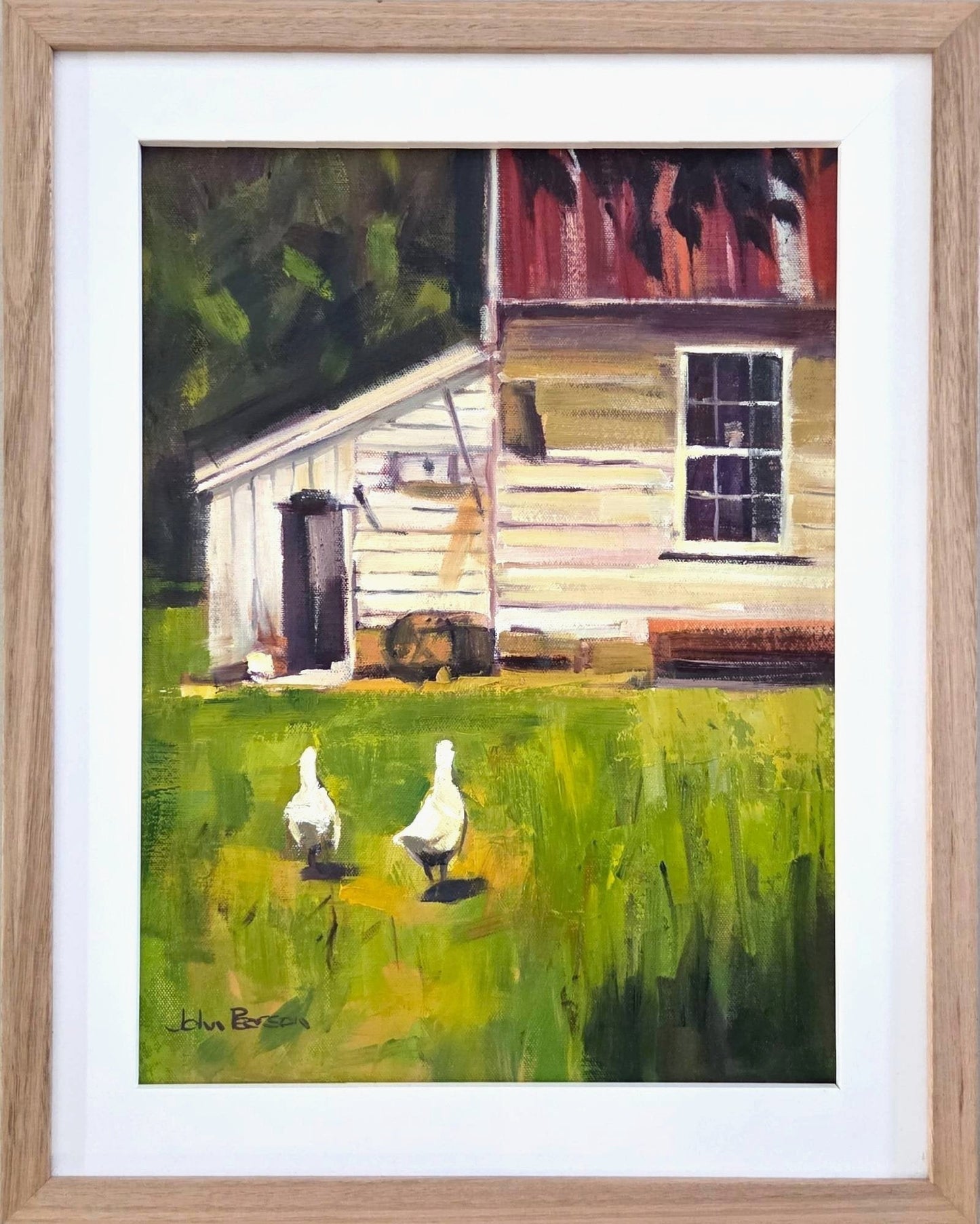 Sunday Afternoon - Gold Coast Gallery Of ArtJohn G Pearson