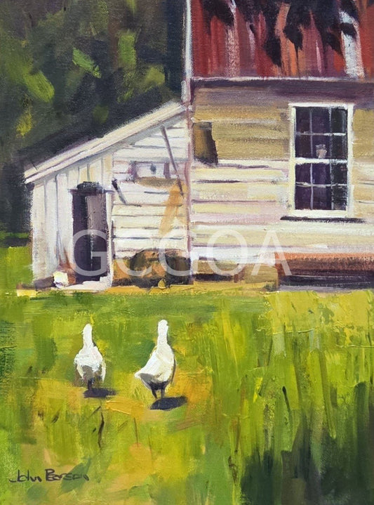 Sunday Afternoon - Gold Coast Gallery Of ArtJohn G Pearson
