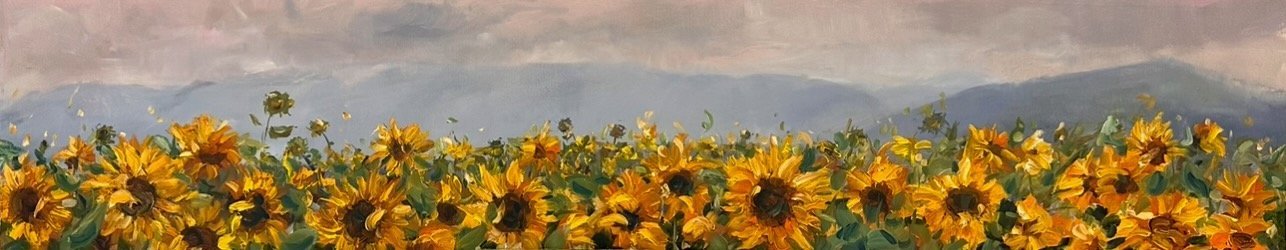 Sunflower Symphony - Gold Coast Gallery Of ArtAmy Eberhardt