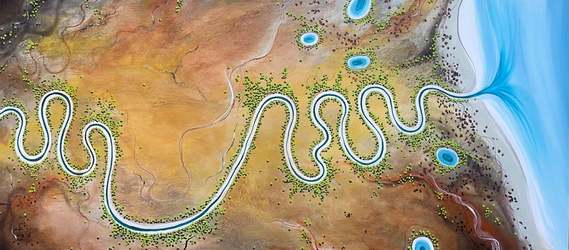 Sunlines And Furrows - Gold Coast Gallery Of ArtTania Chanter