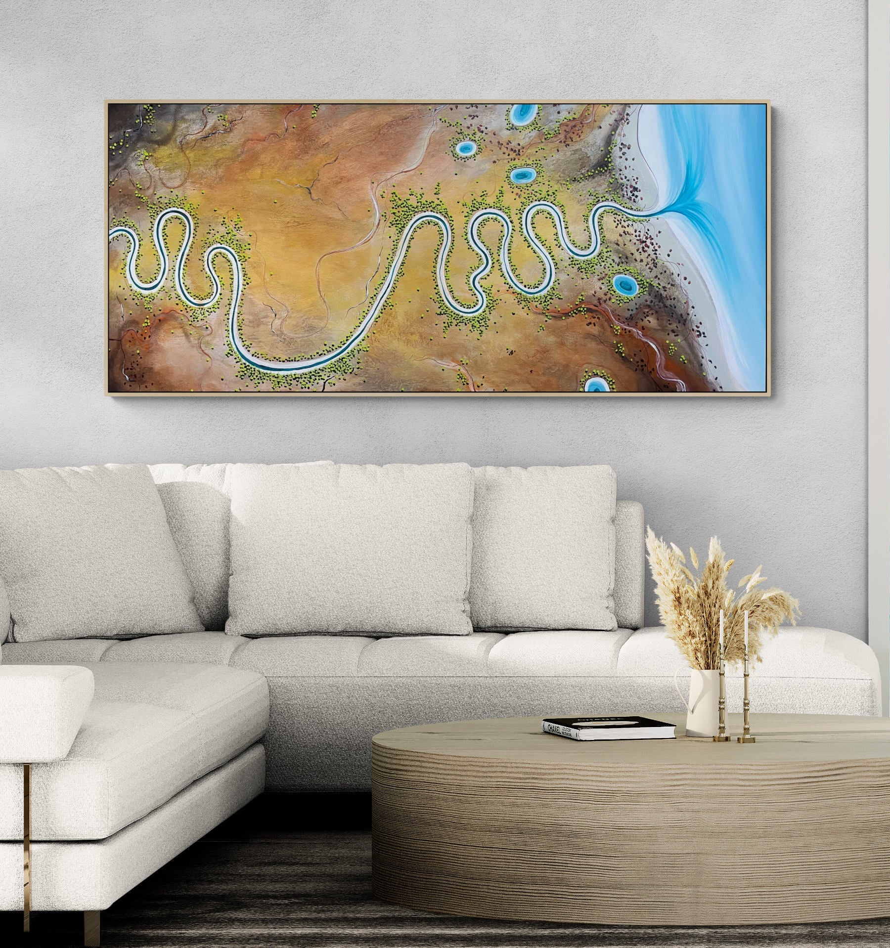 Sunlines And Furrows - Gold Coast Gallery Of ArtTania Chanter
