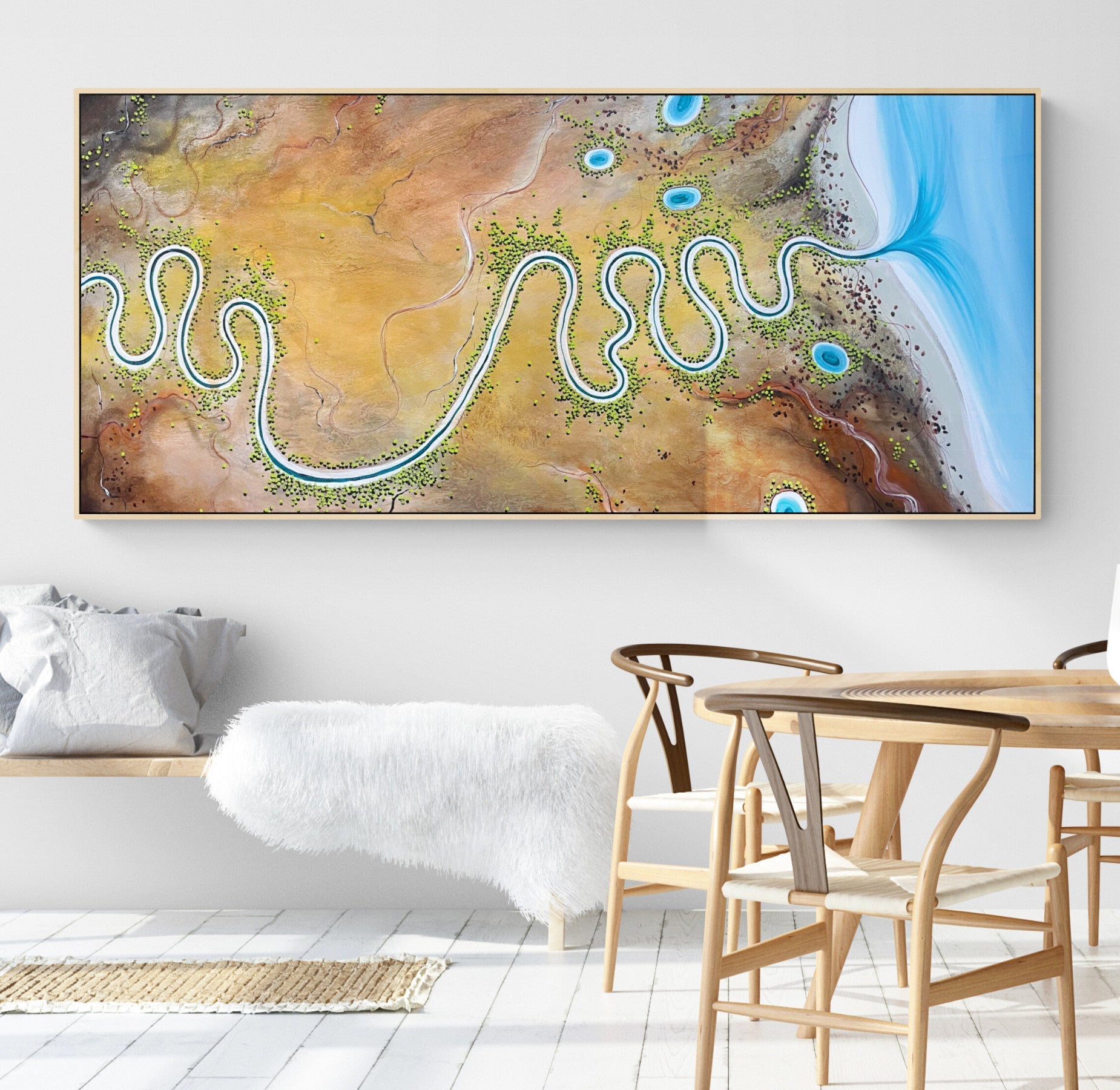 Sunlines And Furrows - Gold Coast Gallery Of ArtTania Chanter