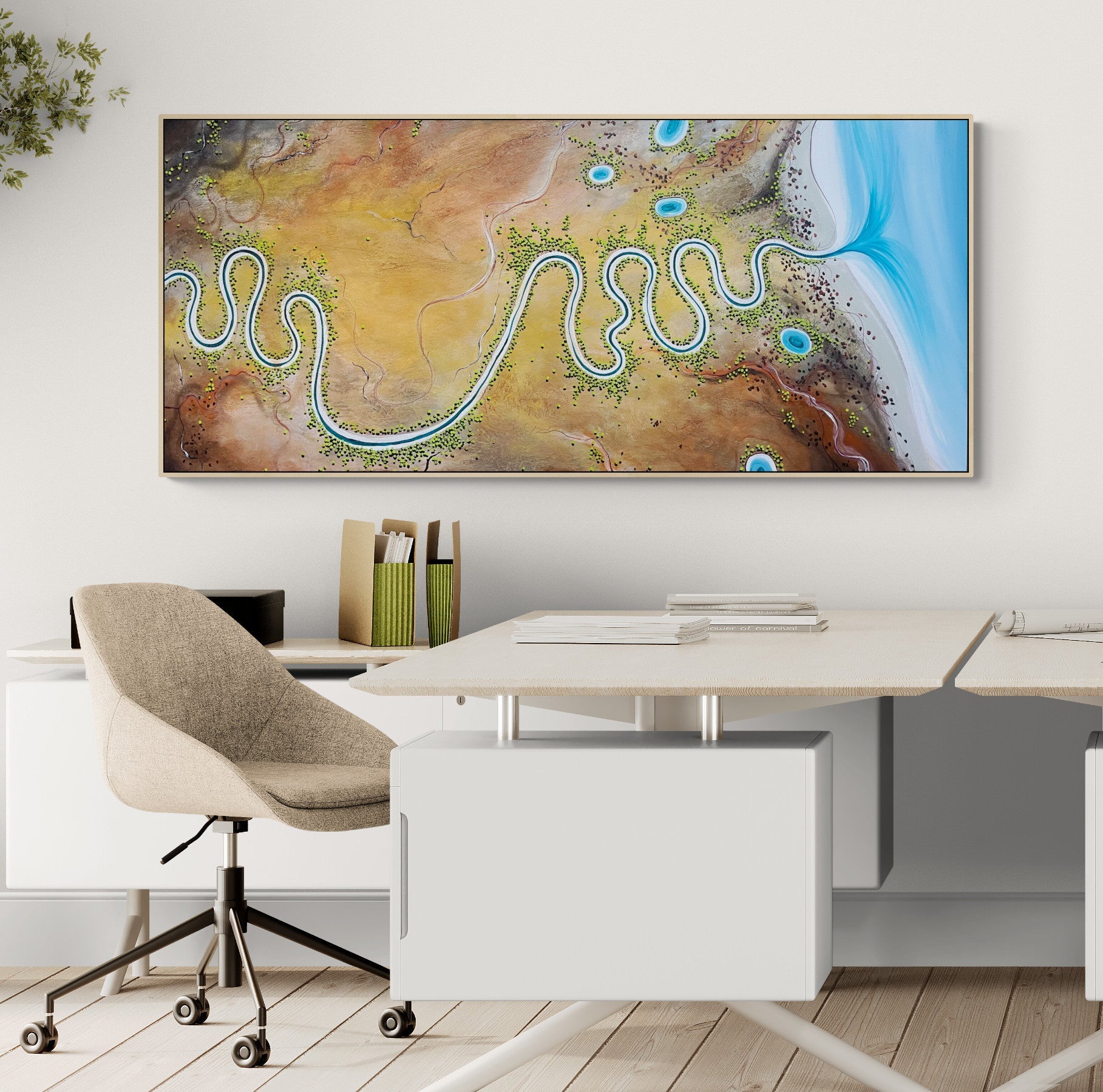 Sunlines And Furrows - Gold Coast Gallery Of ArtTania Chanter