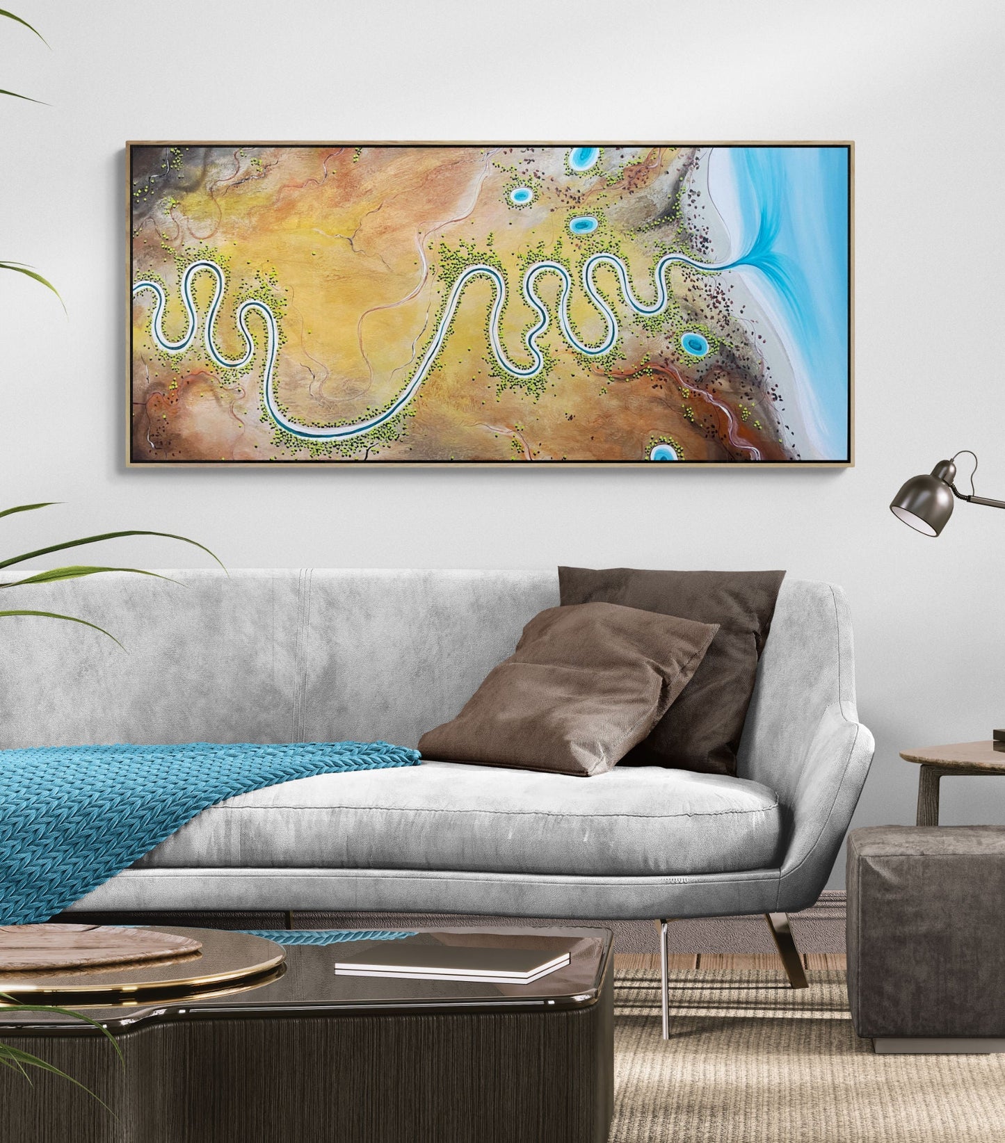 Sunlines And Furrows - Gold Coast Gallery Of ArtTania Chanter