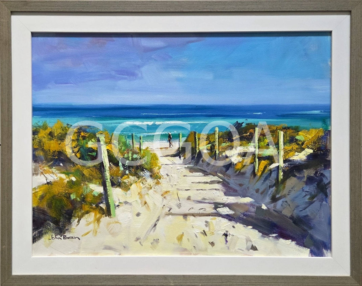 Sunlit Path - Gold Coast Gallery Of ArtJohn G Pearson