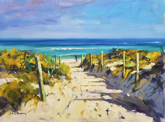 Sunlit Path - Gold Coast Gallery Of ArtJohn G Pearson