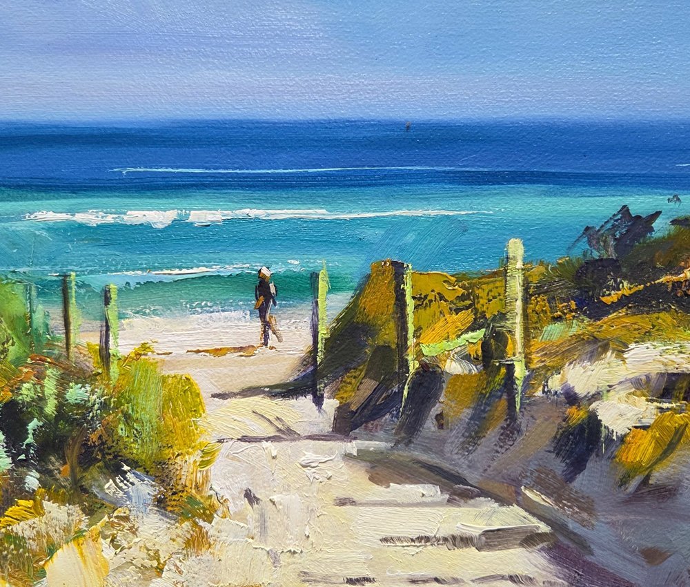 Sunlit Path - Gold Coast Gallery Of ArtJohn G Pearson