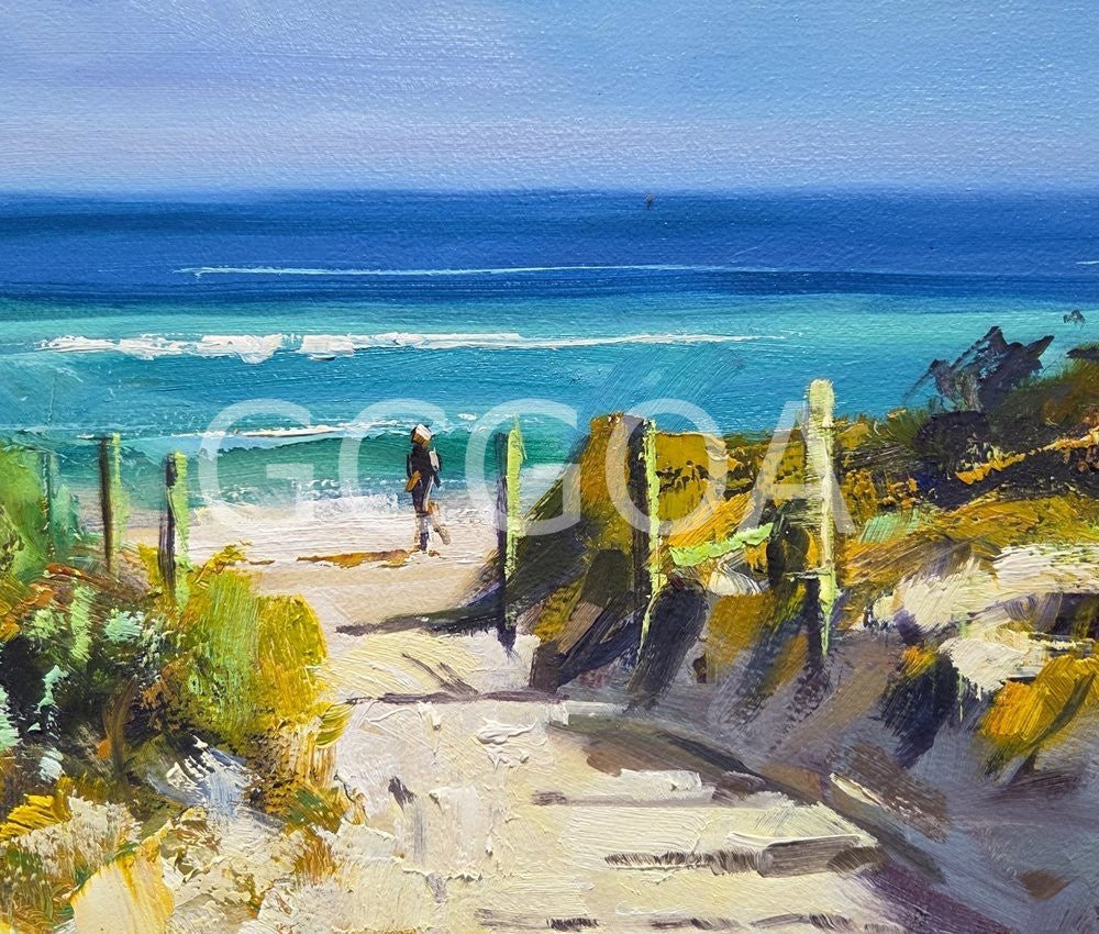 Sunlit Path - Gold Coast Gallery Of ArtJohn G Pearson