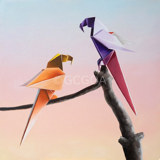 Sunlit Reunion - Original Art - Gold Coast Gallery Of ArtSarah Park