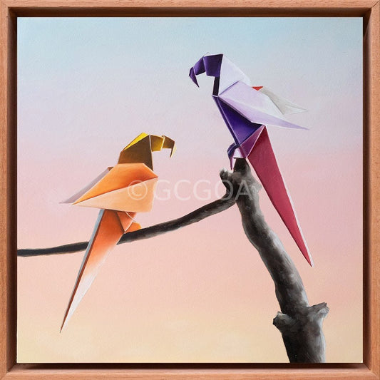 Sunlit Reunion - Original Art - Gold Coast Gallery Of ArtSarah Park