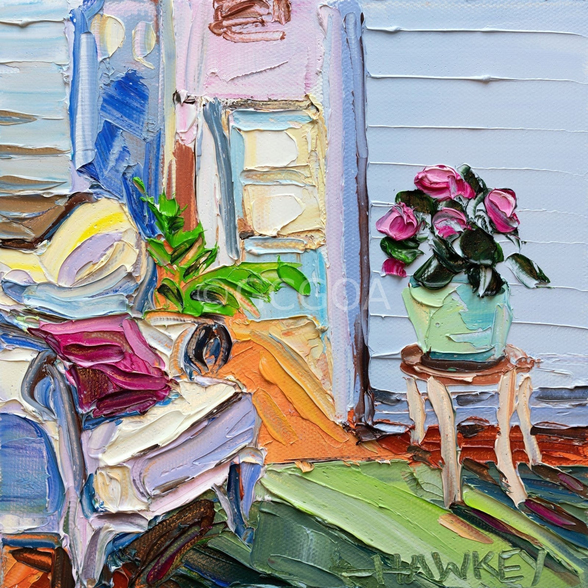 Sunlit Room - Fine Art Print - Gold Coast Gallery Of ArtAngela Hawkey