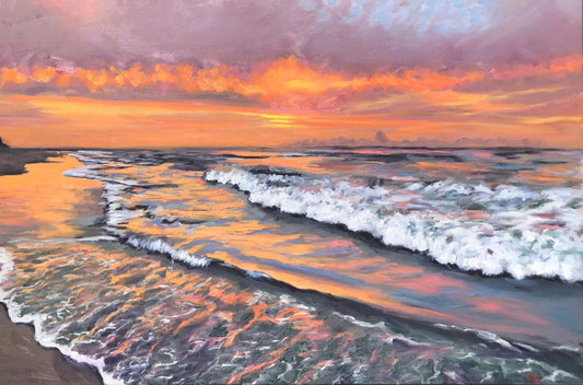 Sunrise at Caloundra - Gold Coast Gallery Of ArtCoco Cashman