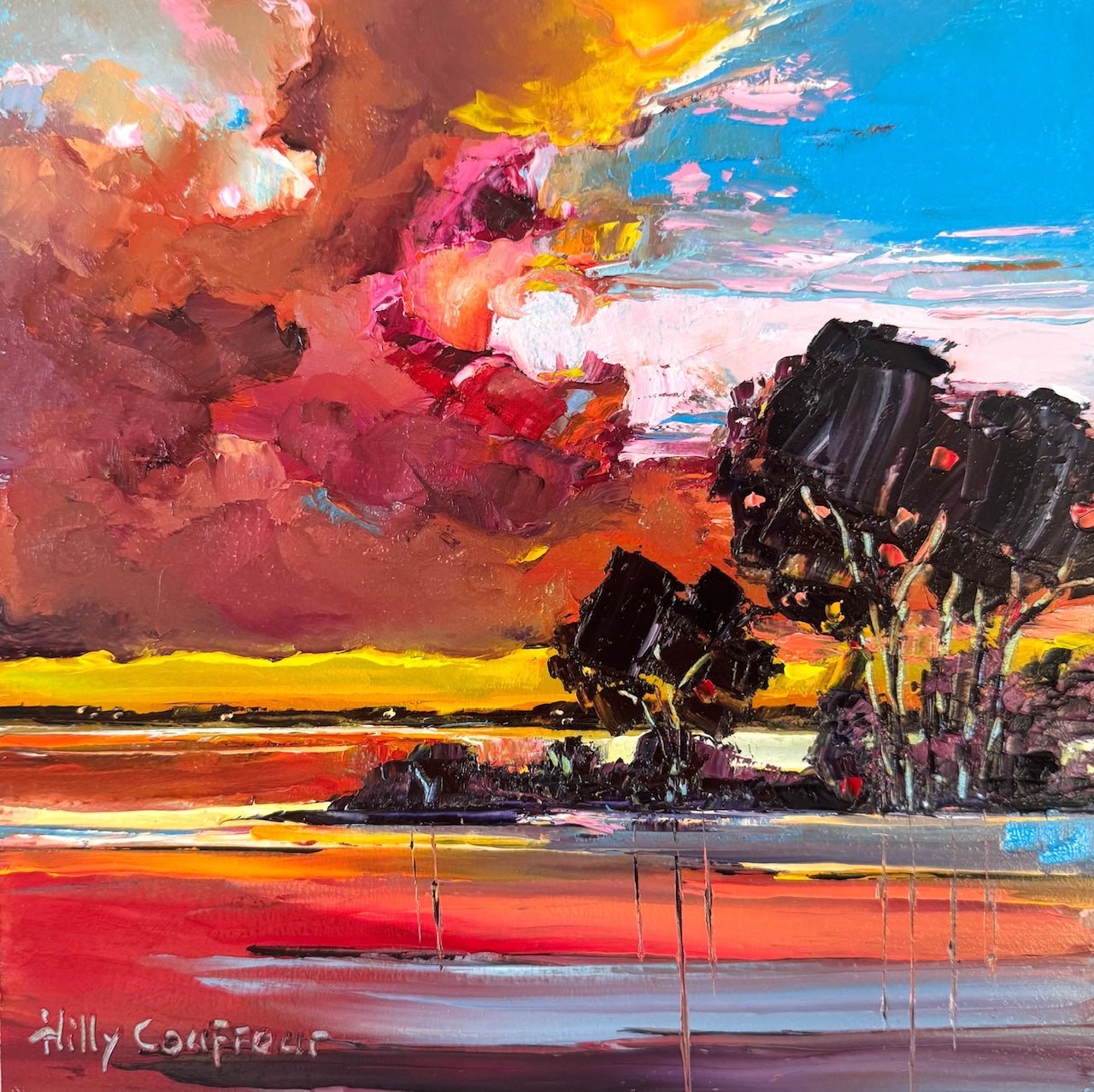 Sunset 5 - Gold Coast Gallery Of ArtHilly Coufreur