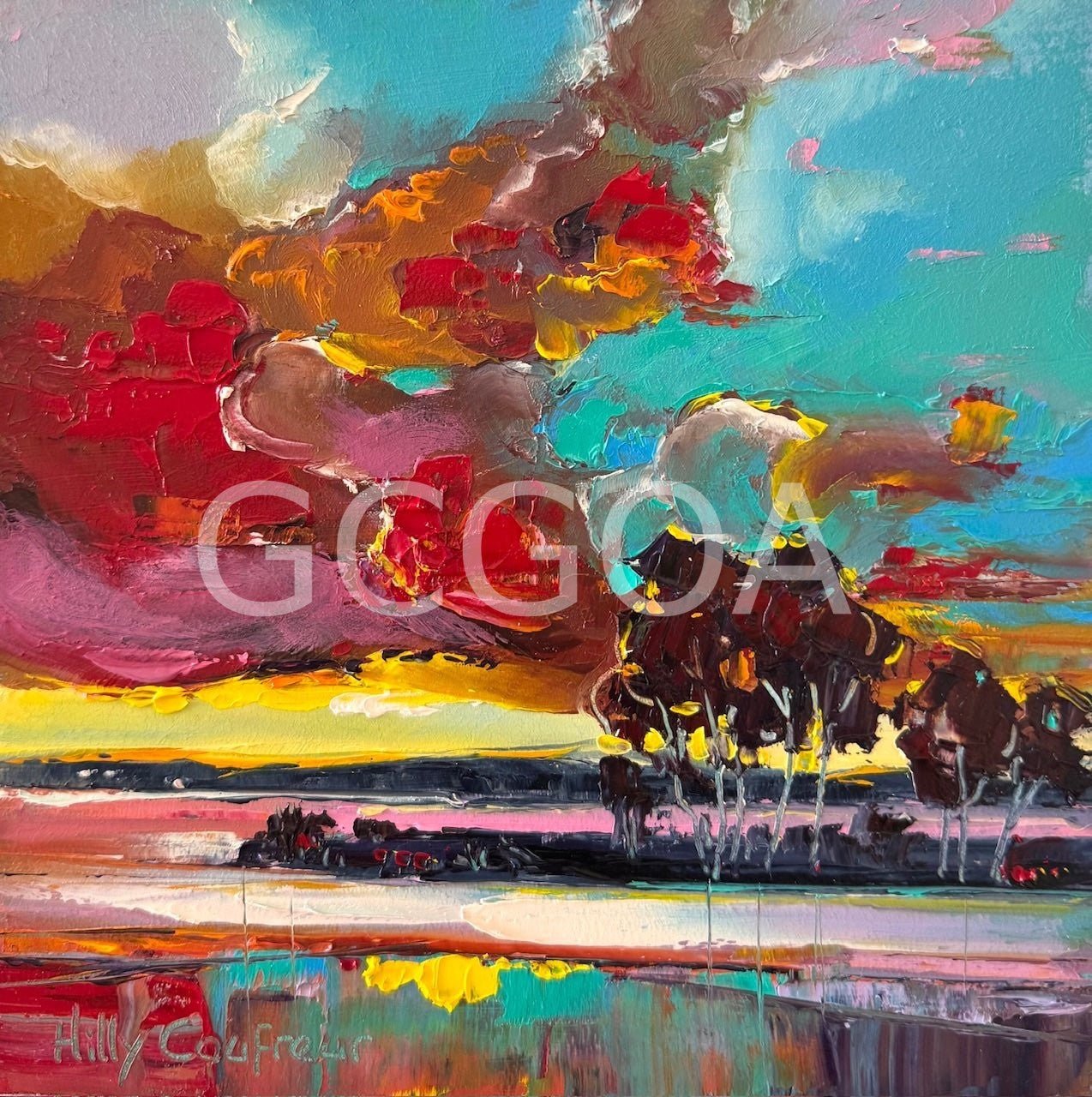 Sunset 6 - Gold Coast Gallery Of ArtHilly Coufreur
