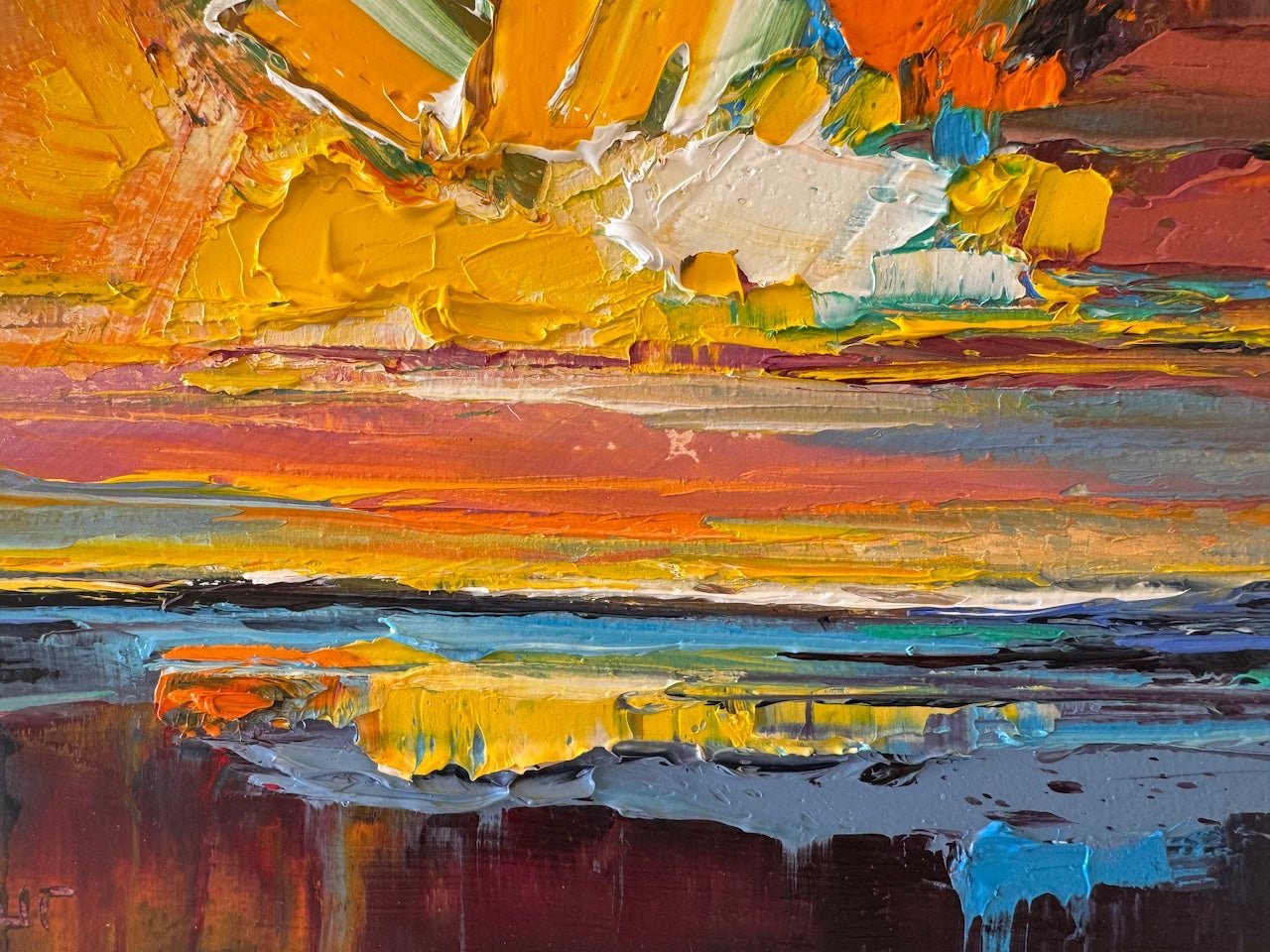 Sunset 7 - Gold Coast Gallery Of ArtHilly Coufreur