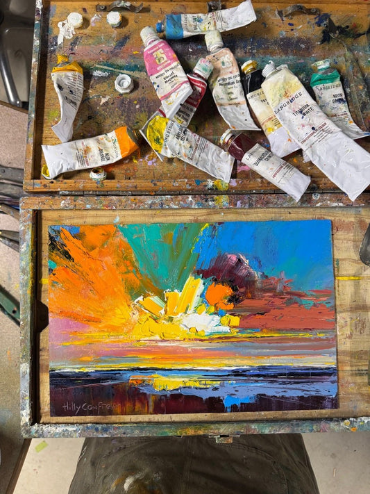 Sunset 7 - Gold Coast Gallery Of ArtHilly Coufreur