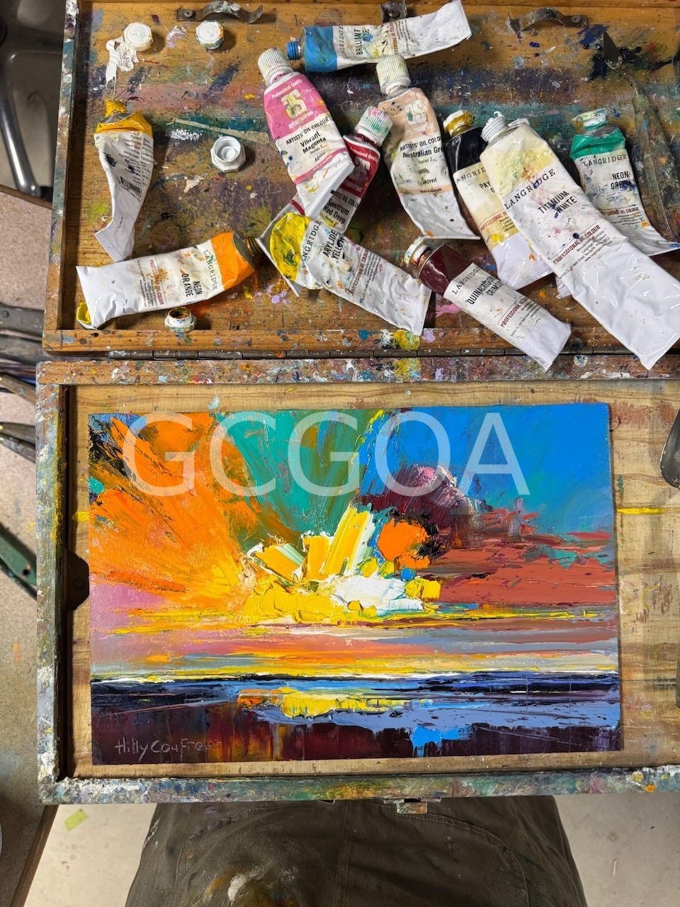 Sunset 7 - Gold Coast Gallery Of ArtHilly Coufreur