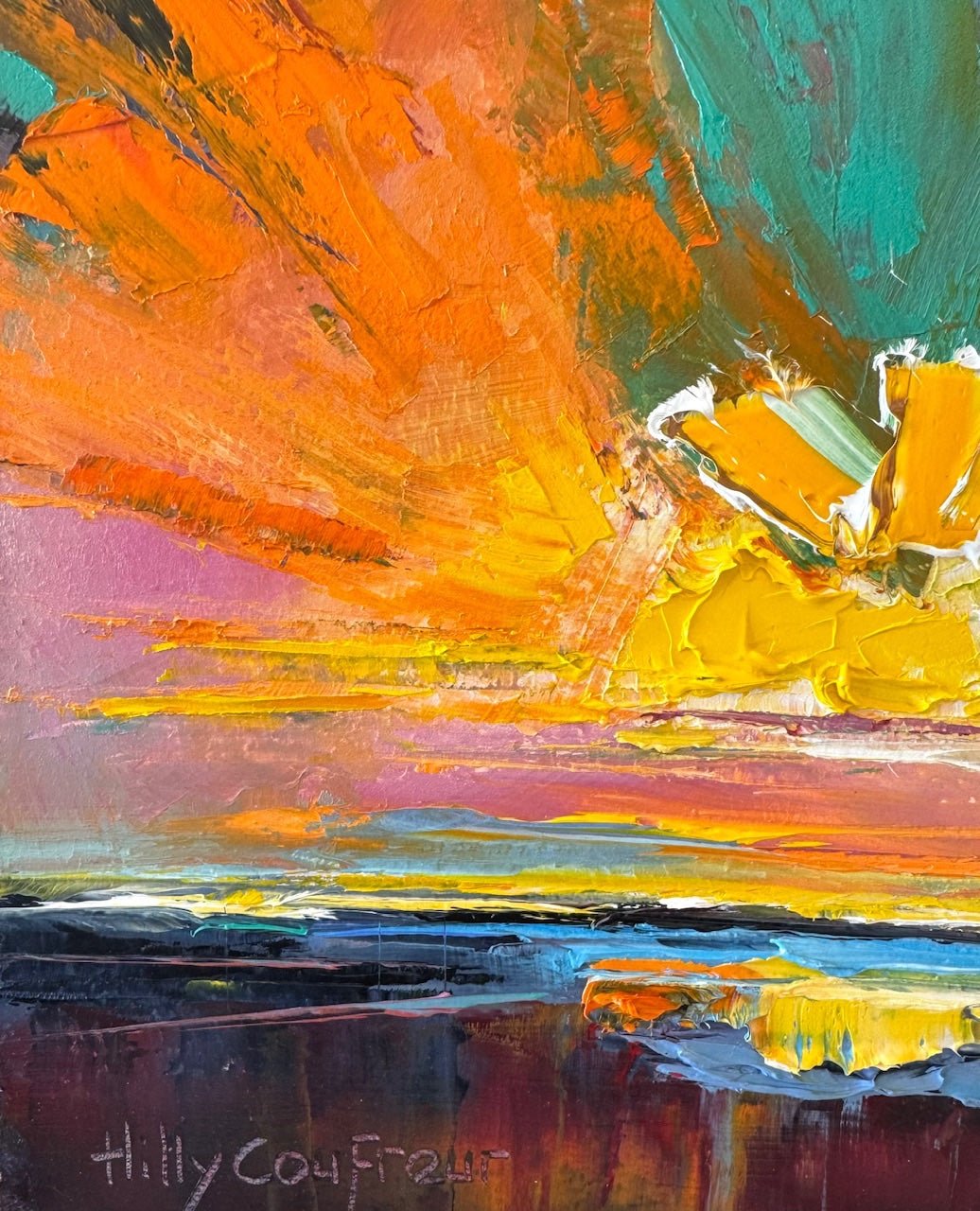 Sunset 7 - Gold Coast Gallery Of ArtHilly Coufreur