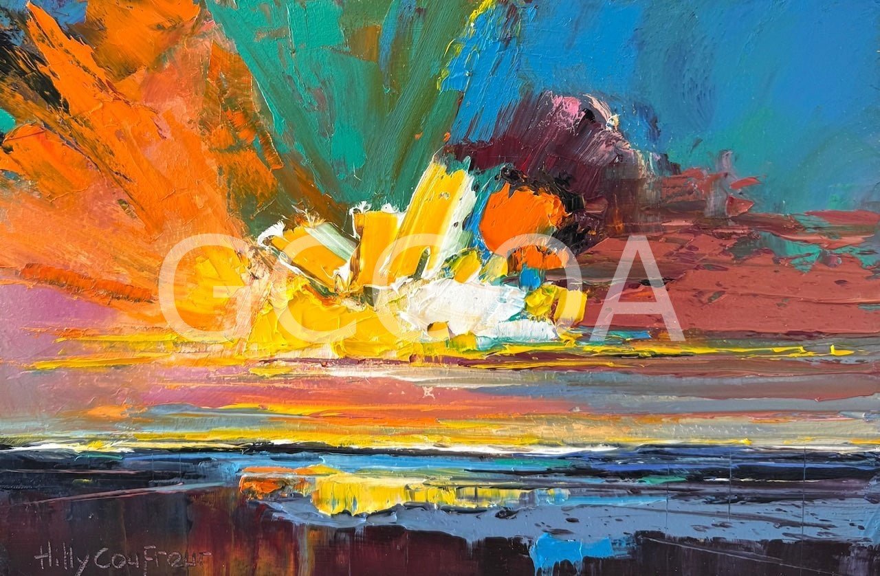 Sunset 7 - Gold Coast Gallery Of ArtHilly Coufreur