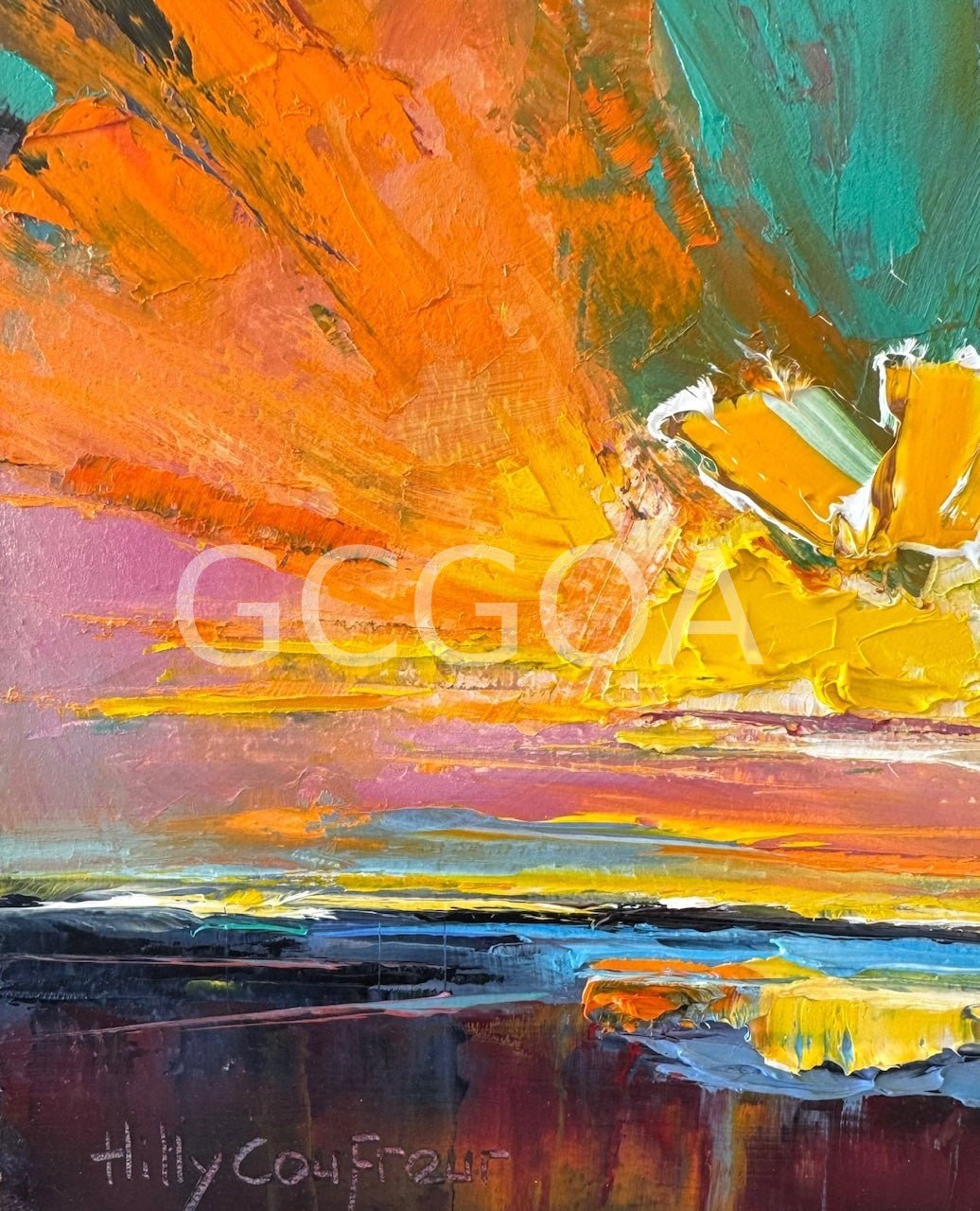 Sunset 7 - Gold Coast Gallery Of ArtHilly Coufreur