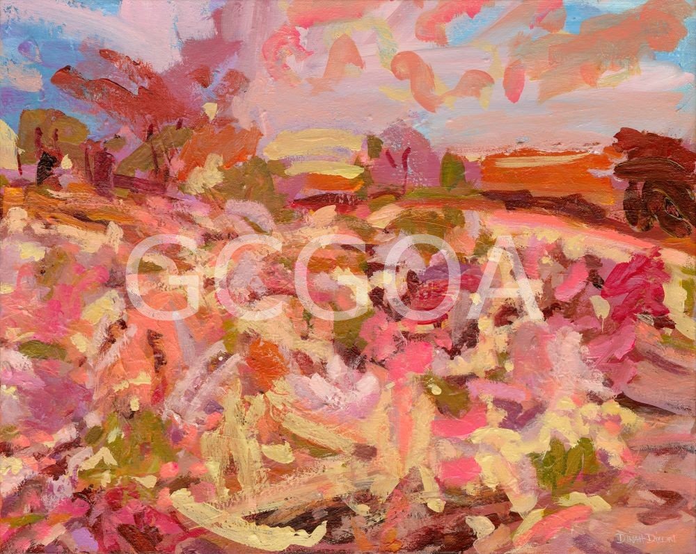 Sunset Blooms - Gold Coast Gallery Of ArtDinah Dixon