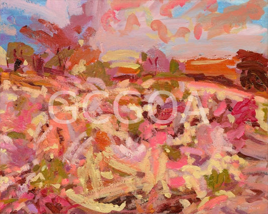 Sunset Blooms - Gold Coast Gallery Of ArtDinah Dixon